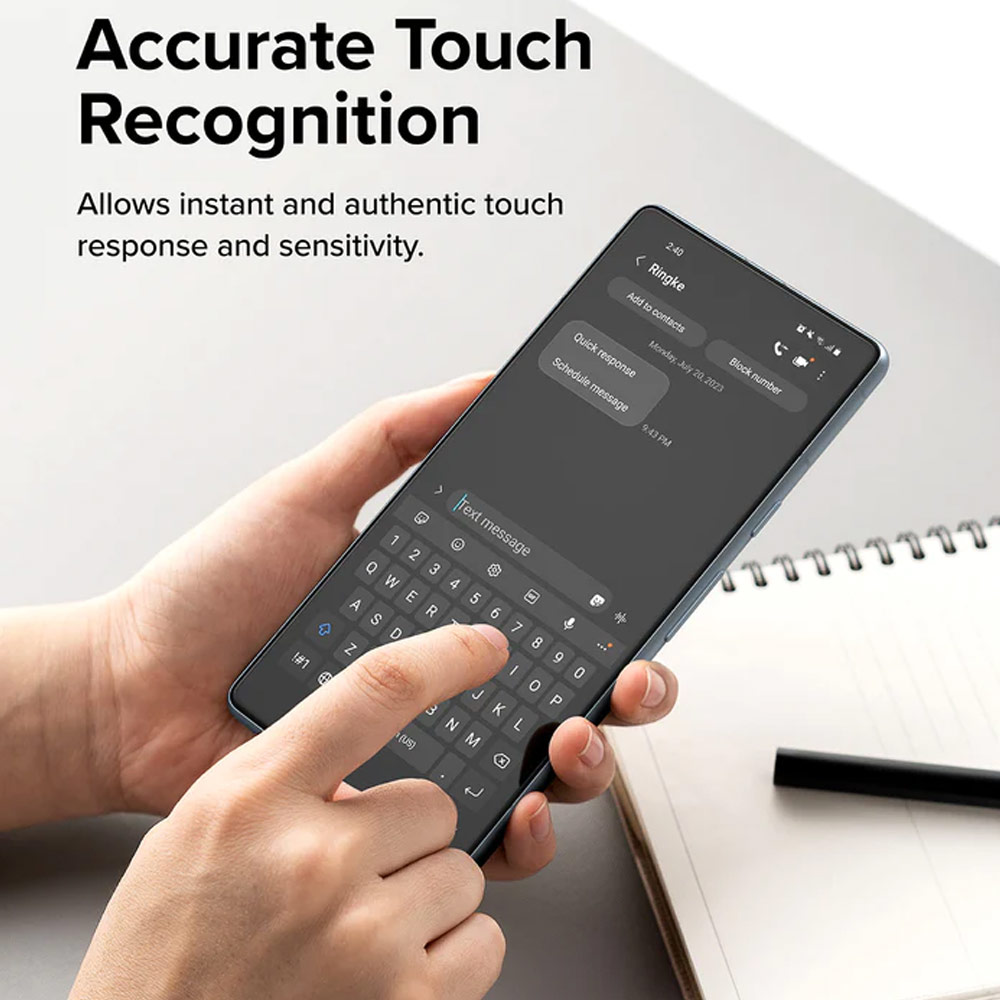 Picture of Google Pixel 7a Screen Protector | Ringke Dual Easy Film TPU Screen Protector for Google Pixel 7a (2pcs Pack)