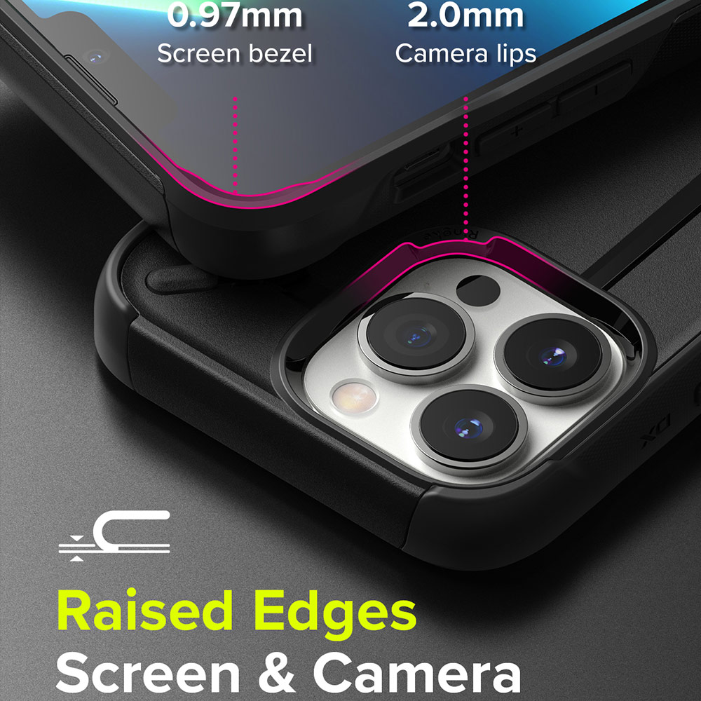 Picture of Apple iPhone 13 Pro 6.1 Case | Ringke DX Drop Protection Case Anti Finger Print Case for Apple iPhone 13 Pro 6.1 (White)