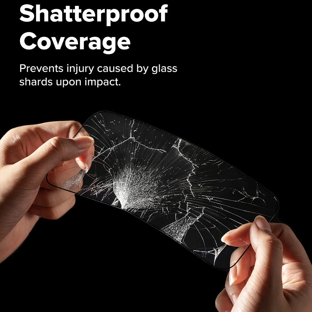 Picture of Apple iPhone 17 6.3 Screen Protector | Ringke Easy Slide Privacy Tempered Glass Screen Protector for iPhone 17 6.3  (Privacy) 2pcs