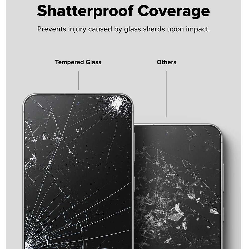 Picture of Samsung Galaxy A36 Screen Protector | Ringke Easy Slide Tempered Glass Screen Protector for Samsung Galaxy A36 (Clear) 2pcs