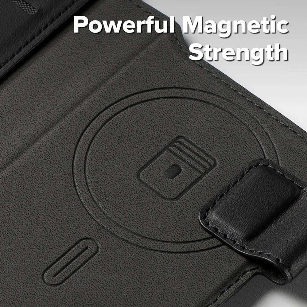 Picture of Apple iPhone 17 Pro Max 6.9  | Ringke Folio Grip Wallet Magnetic Storage capacity of 3 card slots and a large hidden pocket for iPhone 17 Pro Max 6.9 (Black)