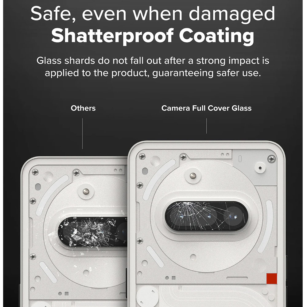 Picture of Nothing Phone 3a  | Ringke Camera Glass Protector for Nothing Phone (3a) (2pcs)