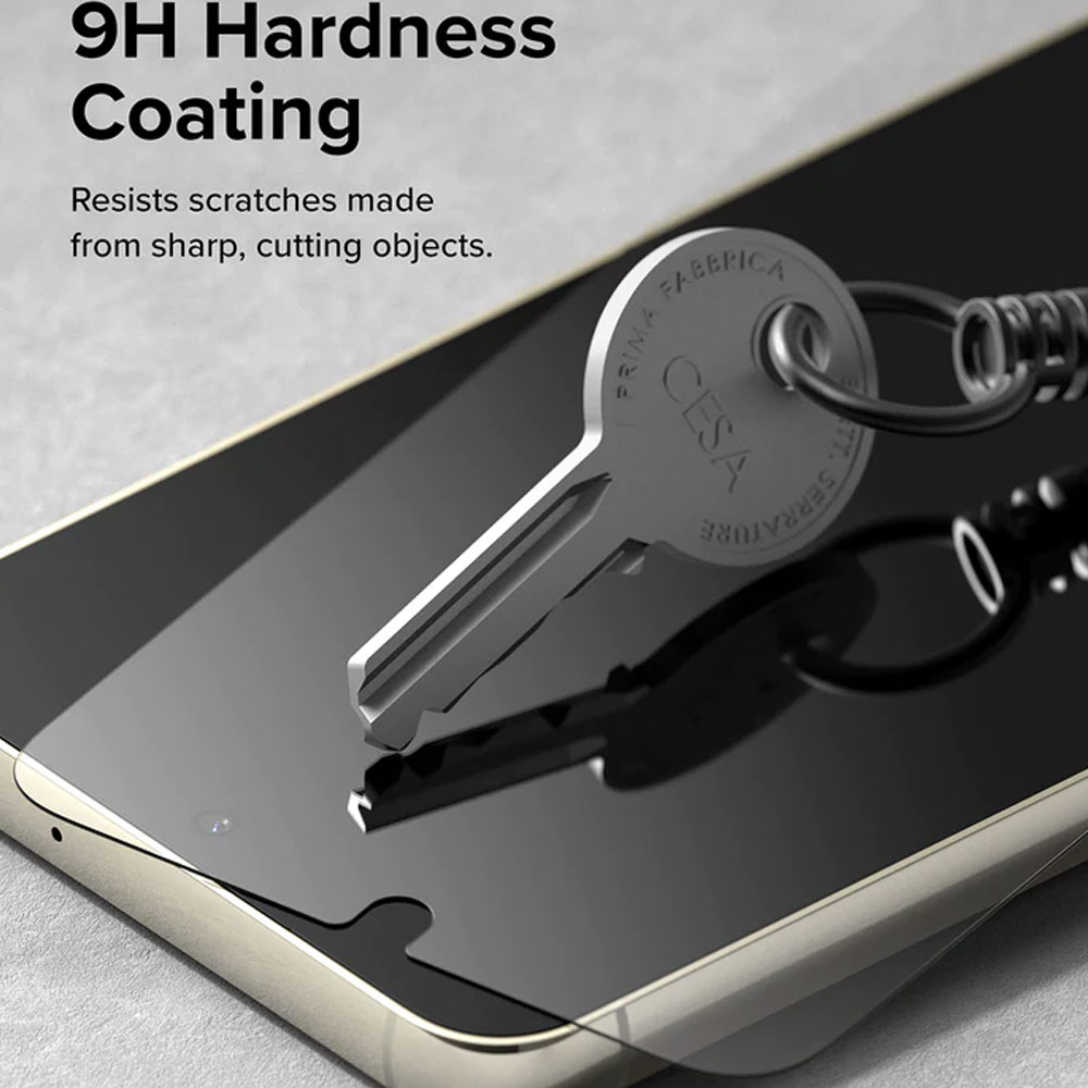 Picture of Samsung Galaxy S23 Plus Screen Protector | Ringke Full Cover Glass Tempered Glass Screen Protector with Installation Jig Tool for Samsung Galaxy S23 Plus (2pcs)