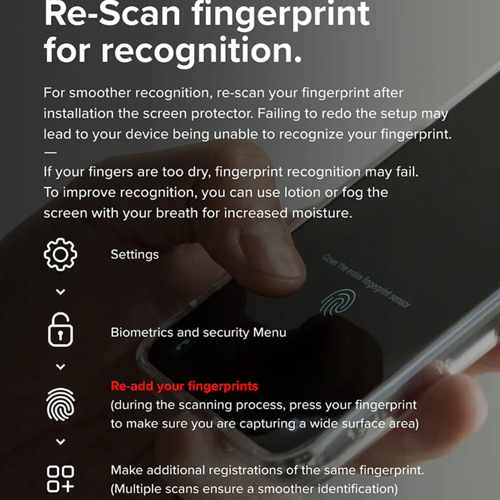 Picture of Samsung Galaxy S23 Plus Screen Protector | Ringke Full Cover Glass Tempered Glass Screen Protector with Installation Jig Tool for Samsung Galaxy S23 Plus (2pcs)