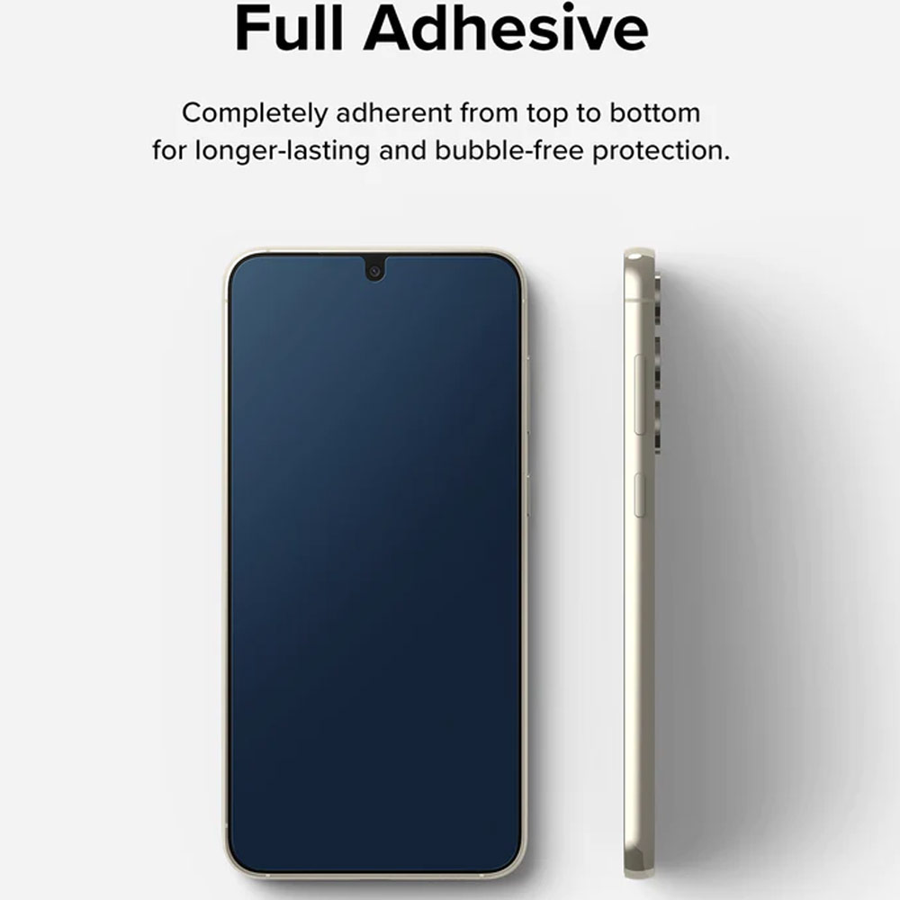 Picture of Samsung Galaxy S23 Plus Screen Protector | Ringke Full Cover Glass Tempered Glass Screen Protector with Installation Jig Tool for Samsung Galaxy S23 Plus (2pcs)