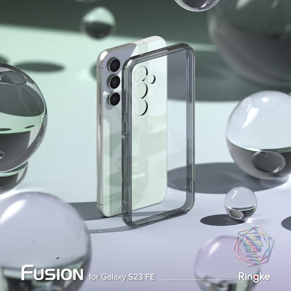 Picture of Samsung Galaxy S23 FE Case | Ringke Fusion Drop Protection Case for Galaxy S23 FE (Clear)