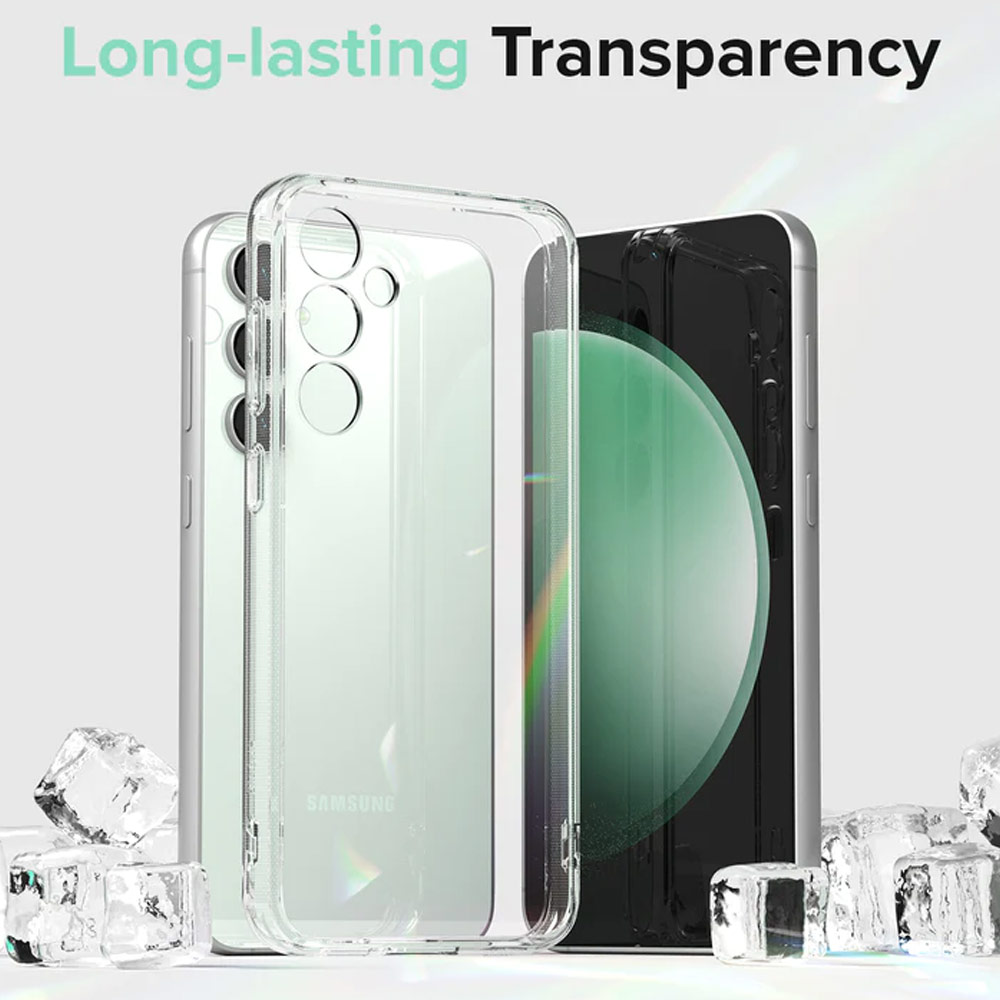 Picture of Samsung Galaxy S23 FE Case | Ringke Fusion Drop Protection Case for Galaxy S23 FE (Clear)