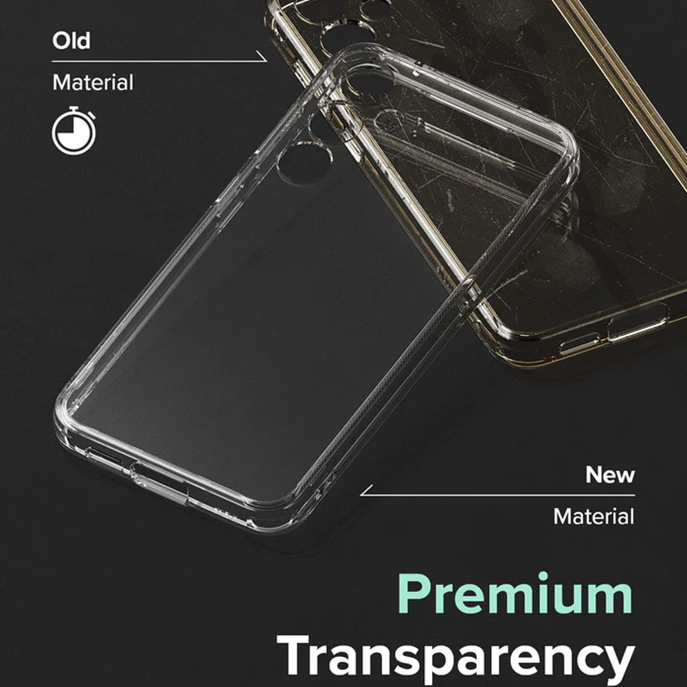 Picture of Samsung Galaxy S23 FE Case | Ringke Fusion Drop Protection Case for Galaxy S23 FE (Clear)