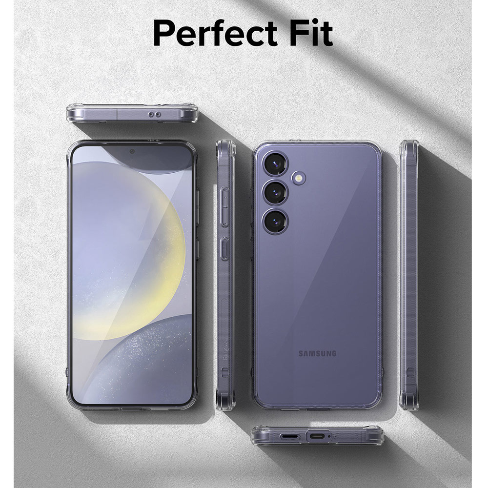 Picture of Samsung Galaxy S24 Case | Ringke Fusion Drop Protection Case for Samsung Galaxy S24 (Clear)