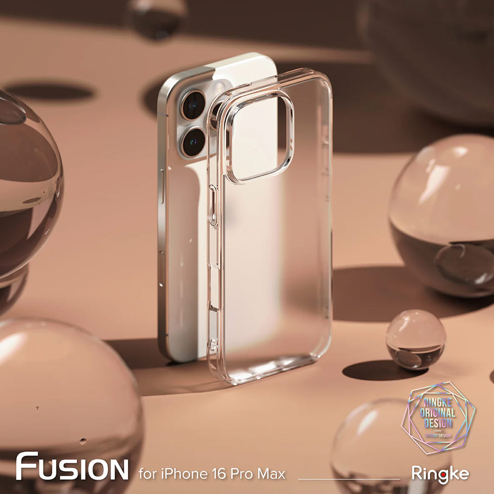 Picture of Apple iPhone 16 Pro Max 6.9 Case | Ringke Fusion Drop Protection Case for Apple iPhone 16 Pro Max 6.9 (Matte)
