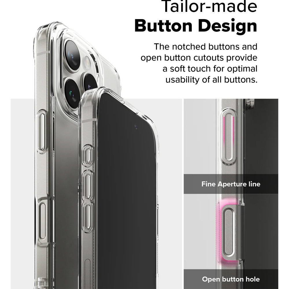 Picture of Apple iPhone 16 Pro Max 6.9 Case | Ringke Fusion Drop Protection Case for Apple iPhone 16 Pro Max 6.9 (Matte)