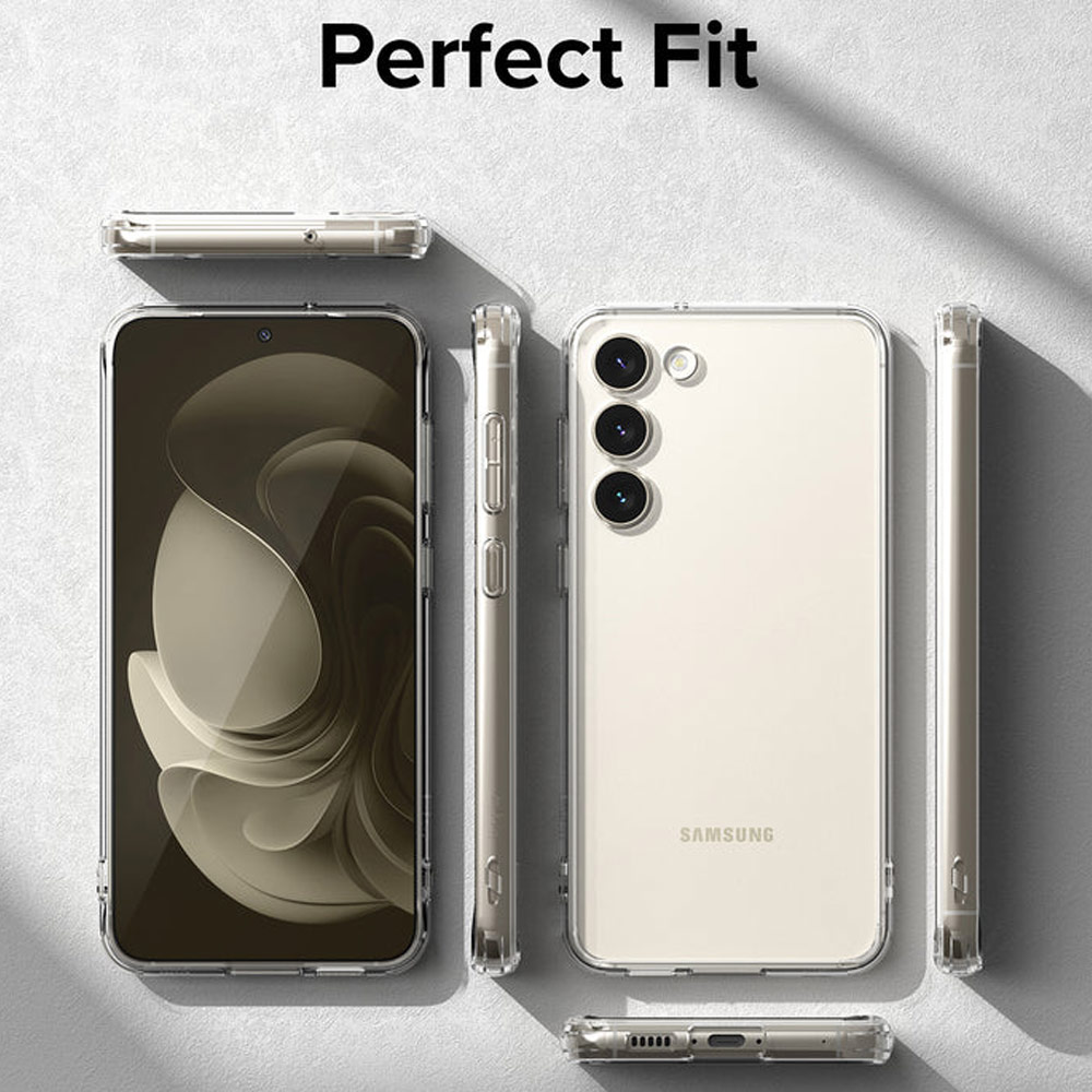 Picture of Samsung Galaxy S23 Plus Case | Ringke Fusion Transparent Protection Case for Samsung Galaxy S23 Plus (Matte Clear)