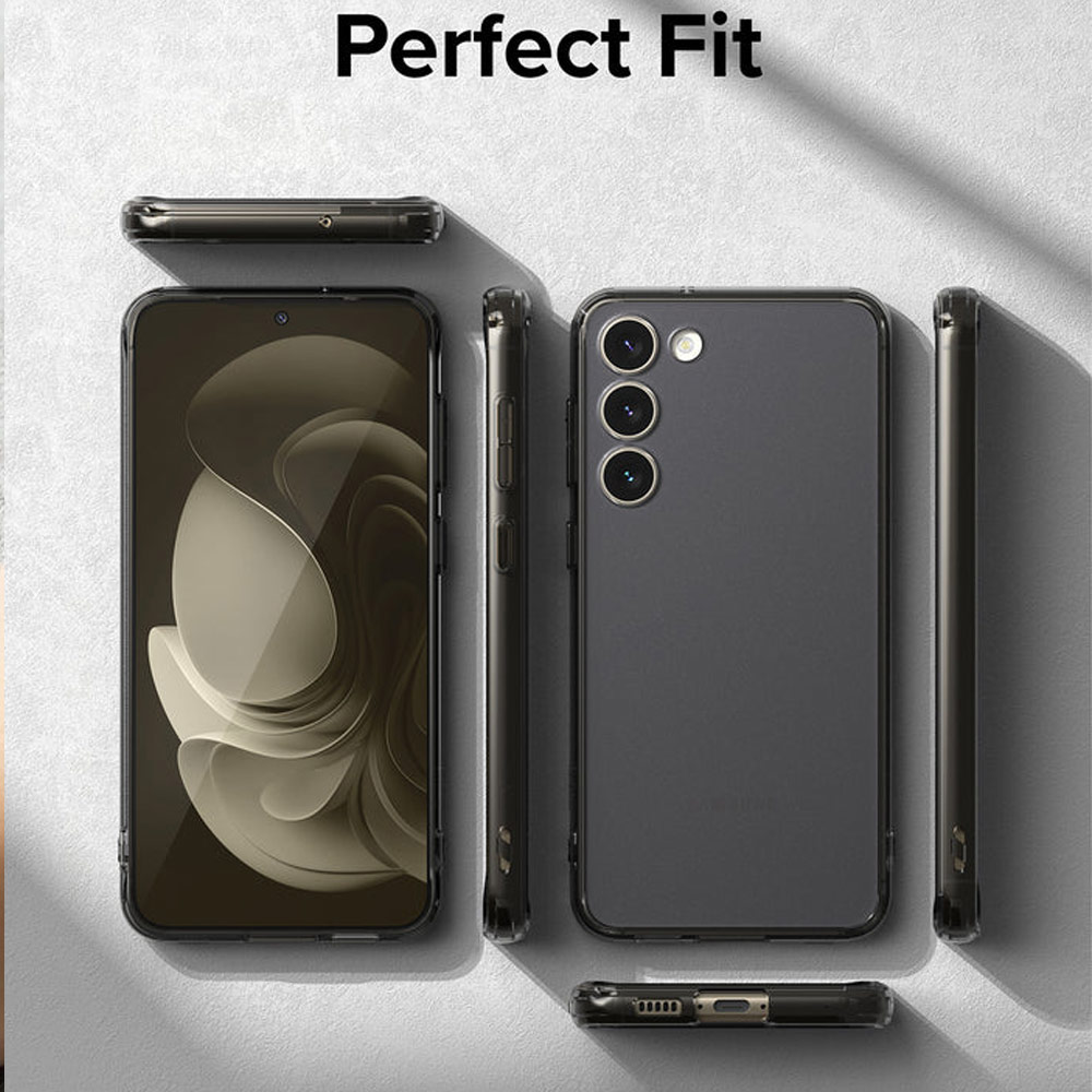 Picture of Samsung Galaxy S23 Plus Case | Ringke Fusion Transparent Protection Case for Samsung Galaxy S23 Plus (Matte Smoke)