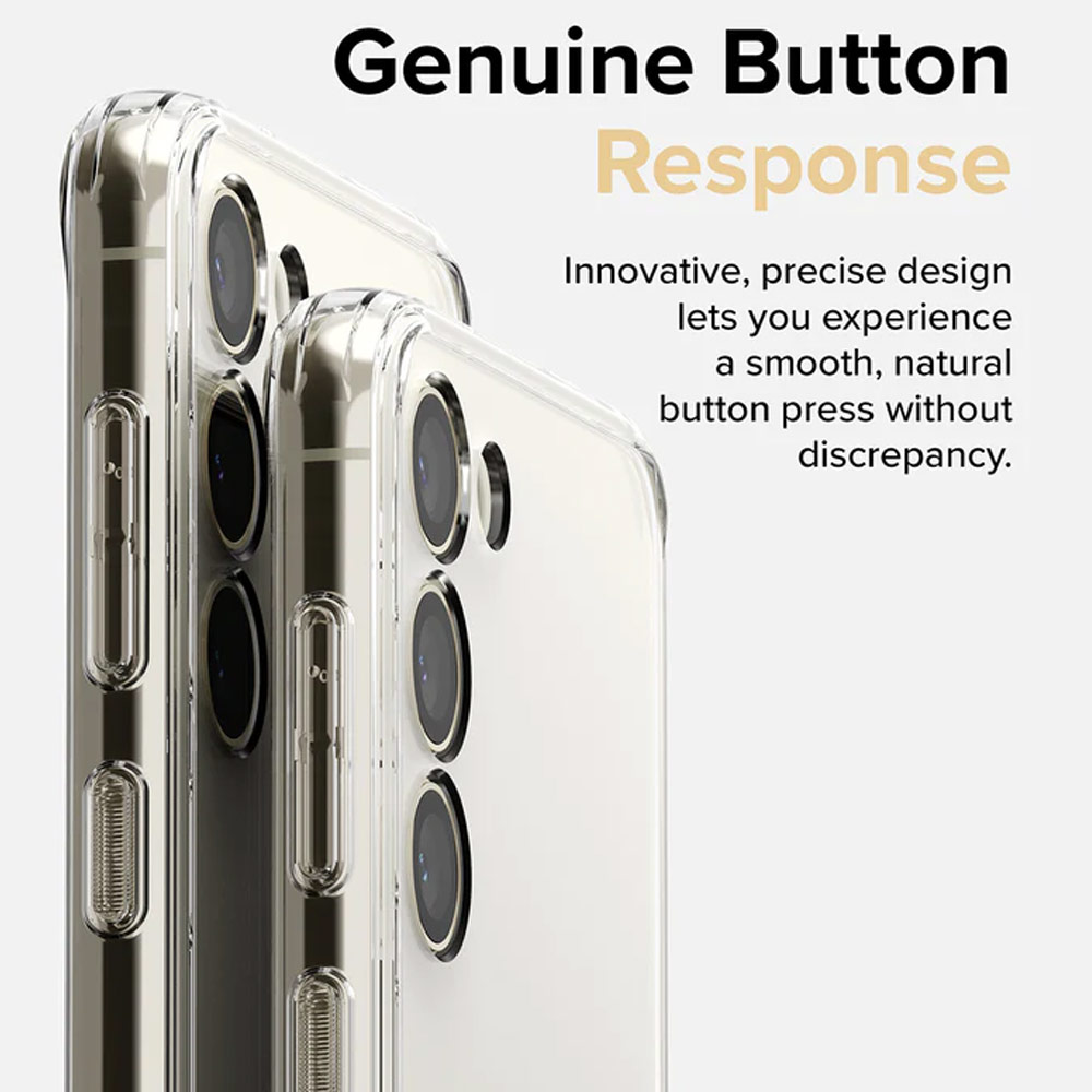 Picture of Samsung Galaxy S23 Plus Case | Ringke Fusion Transparent Protection Case for Samsung Galaxy S23 Plus (Matte Clear)