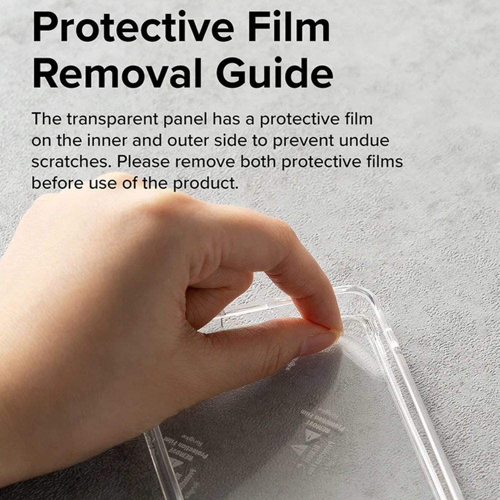 Picture of Samsung Galaxy S23 Plus Case | Ringke Fusion Transparent Protection Case for Samsung Galaxy S23 Plus (Matte Clear)