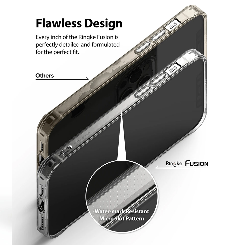 Picture of Apple iPhone 12 mini 5.4 Case | Ringke Fusion Protection Case for Apple iPhone 12 Mini 5.4 (Clear)