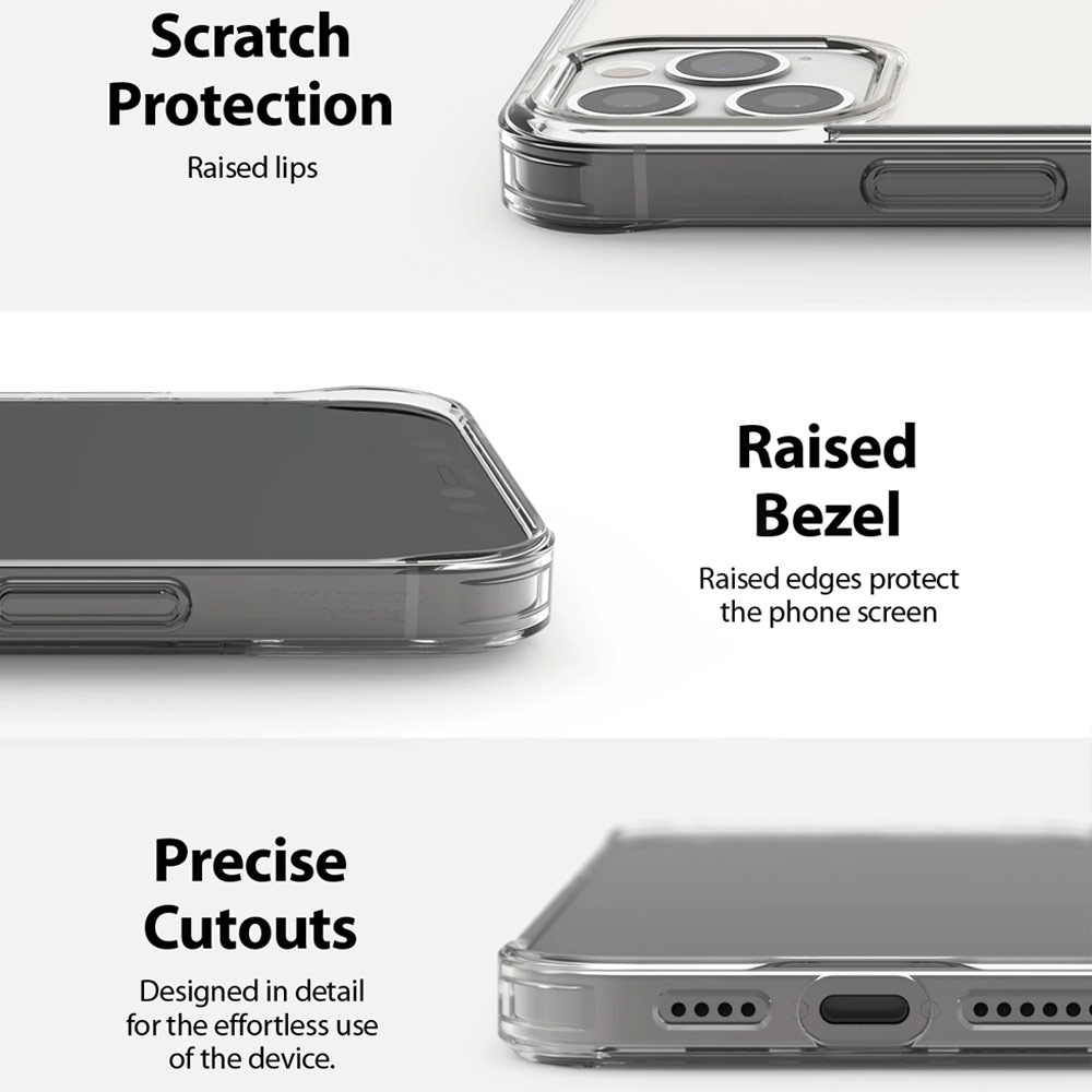 Picture of Apple iPhone 12 mini 5.4 Case | Ringke Fusion Protection Case for Apple iPhone 12 Mini 5.4 (Clear)