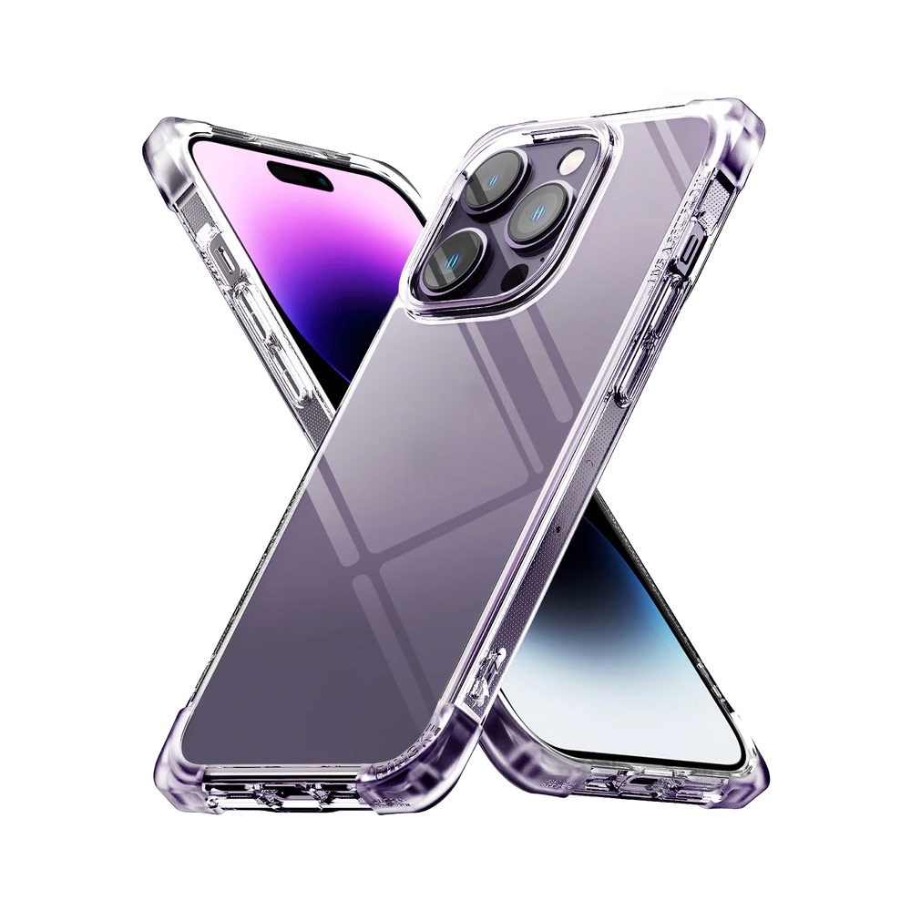 Picture of Apple iPhone 14 Pro 6.1 Case | Ringke Fusion Bumper Corner Edge Drop Protection Case for iPhone 14 Pro 6.1 (Clear)