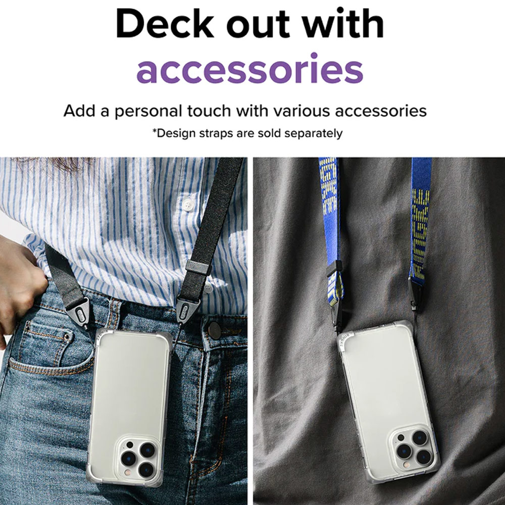 Picture of Apple iPhone 14 6.1 Case | Ringke Fusion Bumper Corner Edge Drop Protection Case for iPhone 14 6.1 (Matte Smoke Black)