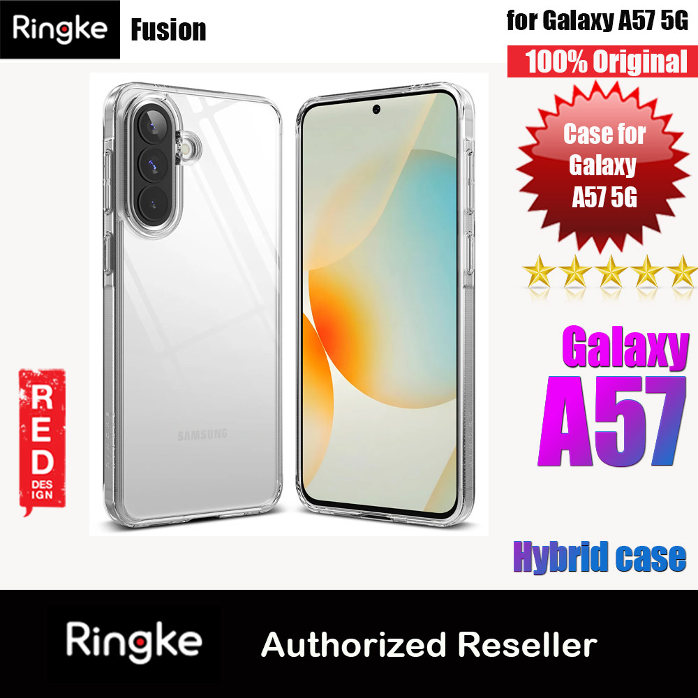 Picture of Ringke Fusion Transparent Hybrid Protection Case for Samsung Galaxy A57 (Clear) Samsung Galaxy A57- Samsung Galaxy A57 Cases, Samsung Galaxy A57 Covers, iPad Cases and a wide selection of Samsung Galaxy A57 Accessories in Malaysia, Sabah, Sarawak and Singapore 