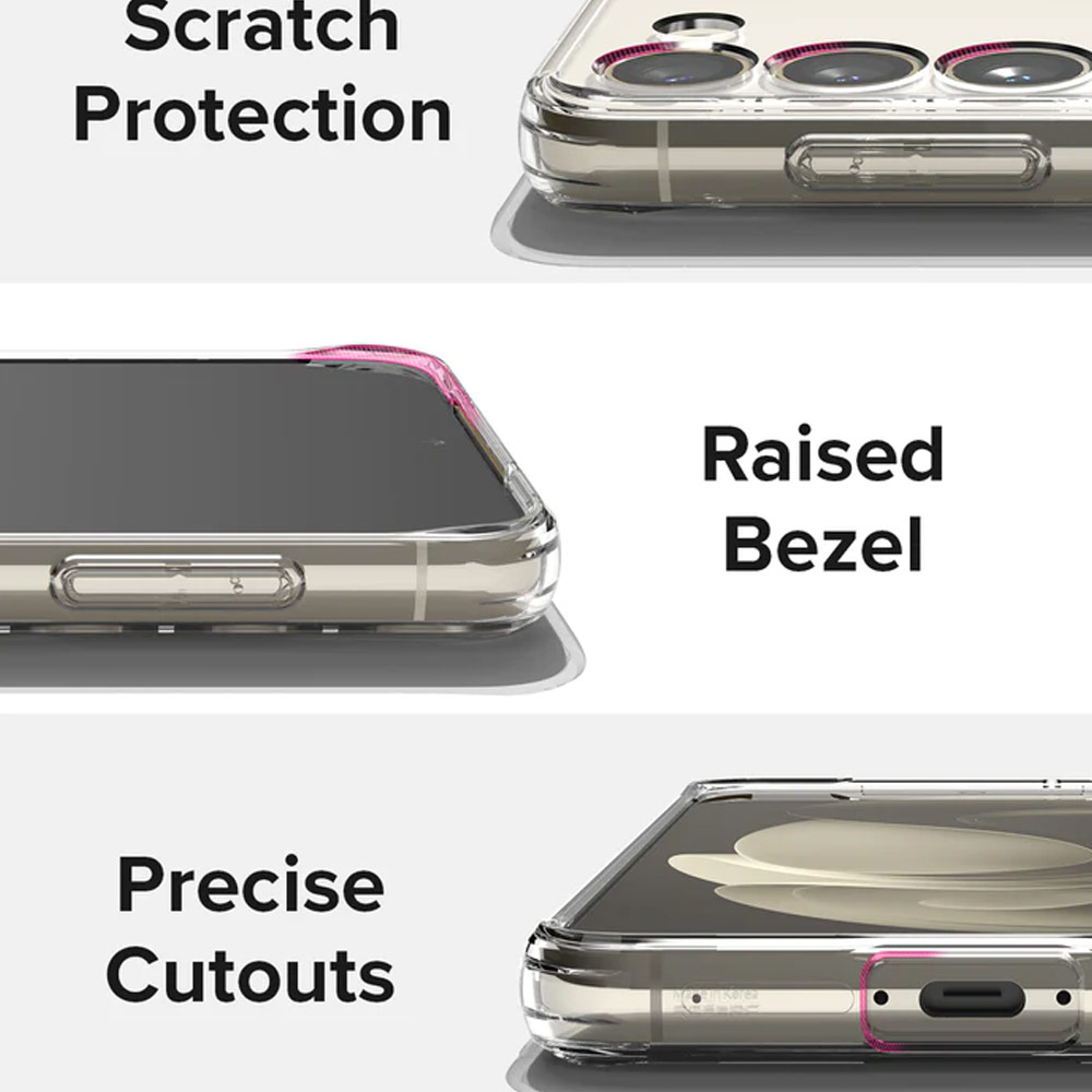 Picture of Samsung Galaxy S23 Plus Case | Ringke Fusion Card Storage Transparent Protection Case for Samsung Galaxy S23 Plus (Clear)