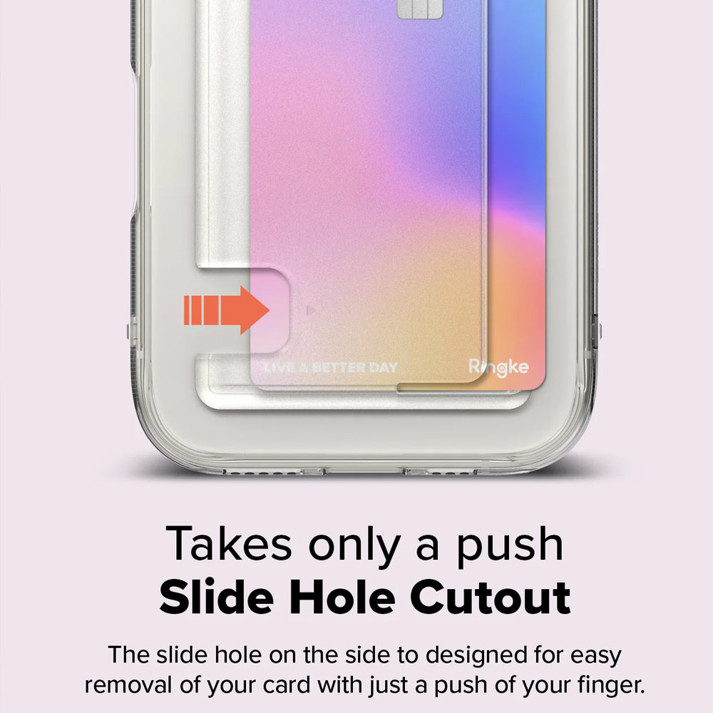 Picture of Apple iPhone 16 Pro Max 6.9 Case | Ringke Fusion Card Drop Protection Case for iPhone 16 Pro Max 6.9 (Clear)