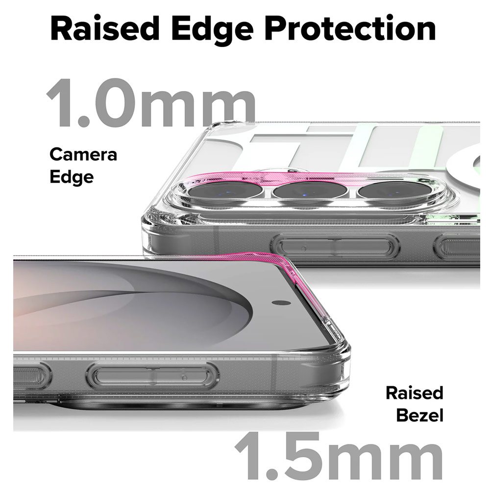 Picture of Samsung Galaxy S26 Case | Ringke Fusion Design Magnetic Transparent Protection Case for Samsung Galaxy S26 (Seoul)