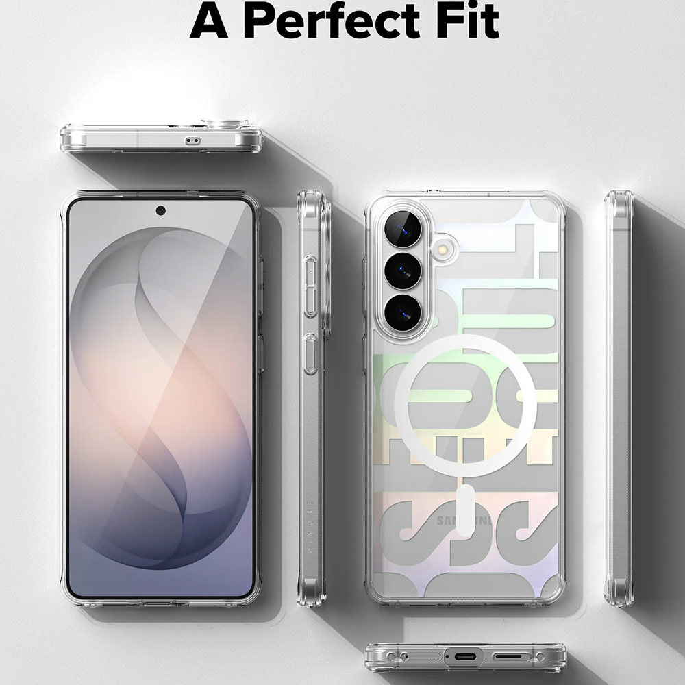 Picture of Samsung Galaxy S26 Case | Ringke Fusion Design Magnetic Transparent Protection Case for Samsung Galaxy S26 (Seoul)