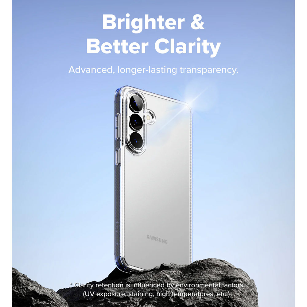 Picture of Samsung Galaxy S26 Case | Ringke Fusion Transparent Protection Case for Samsung Galaxy S26 (Clear)