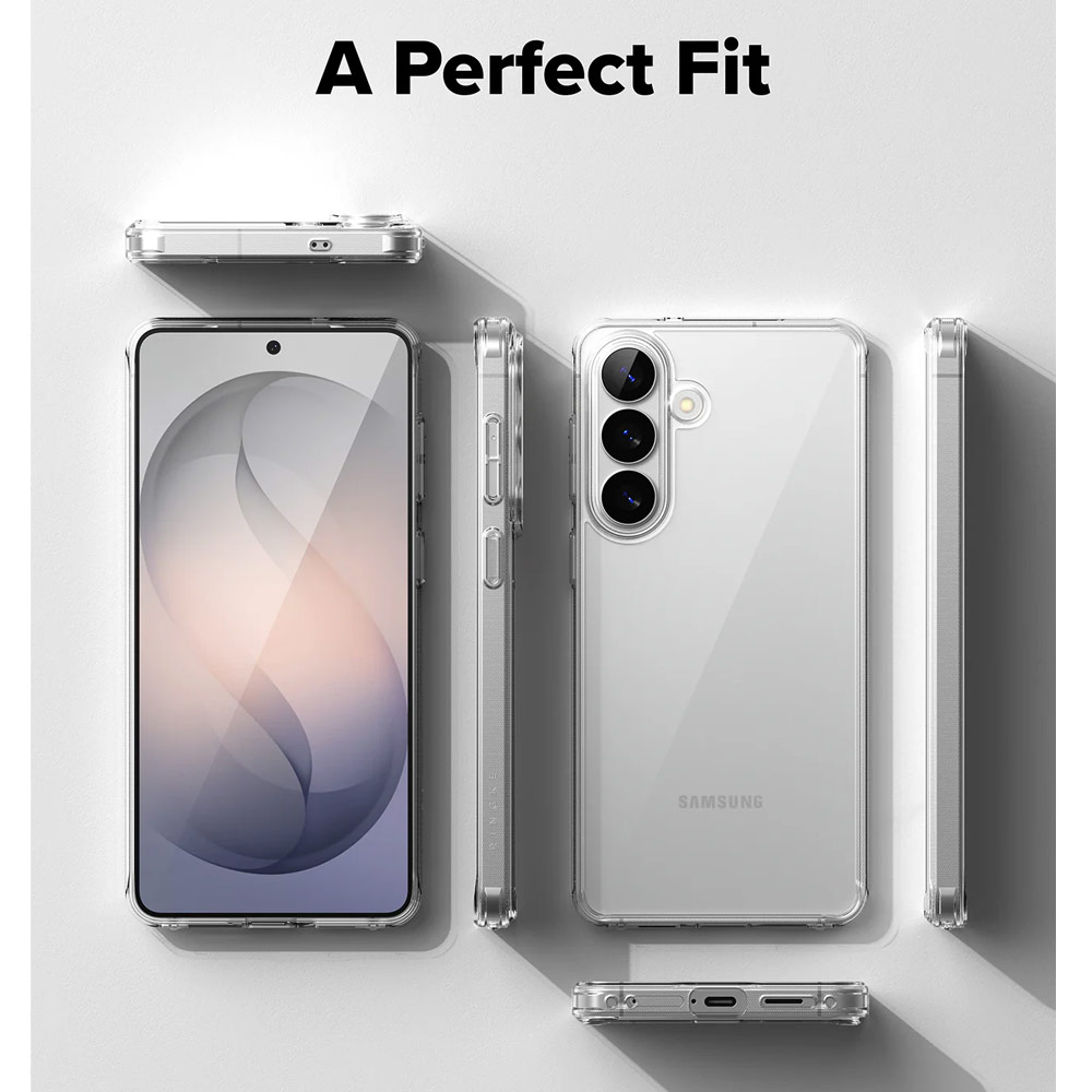 Picture of Samsung Galaxy S26 Case | Ringke Fusion Transparent Protection Case for Samsung Galaxy S26 (Clear)
