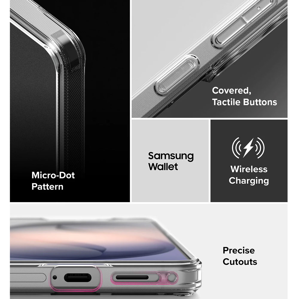 Picture of Samsung Galaxy S26 Case | Ringke Fusion Transparent Protection Case for Samsung Galaxy S26 (Matte)