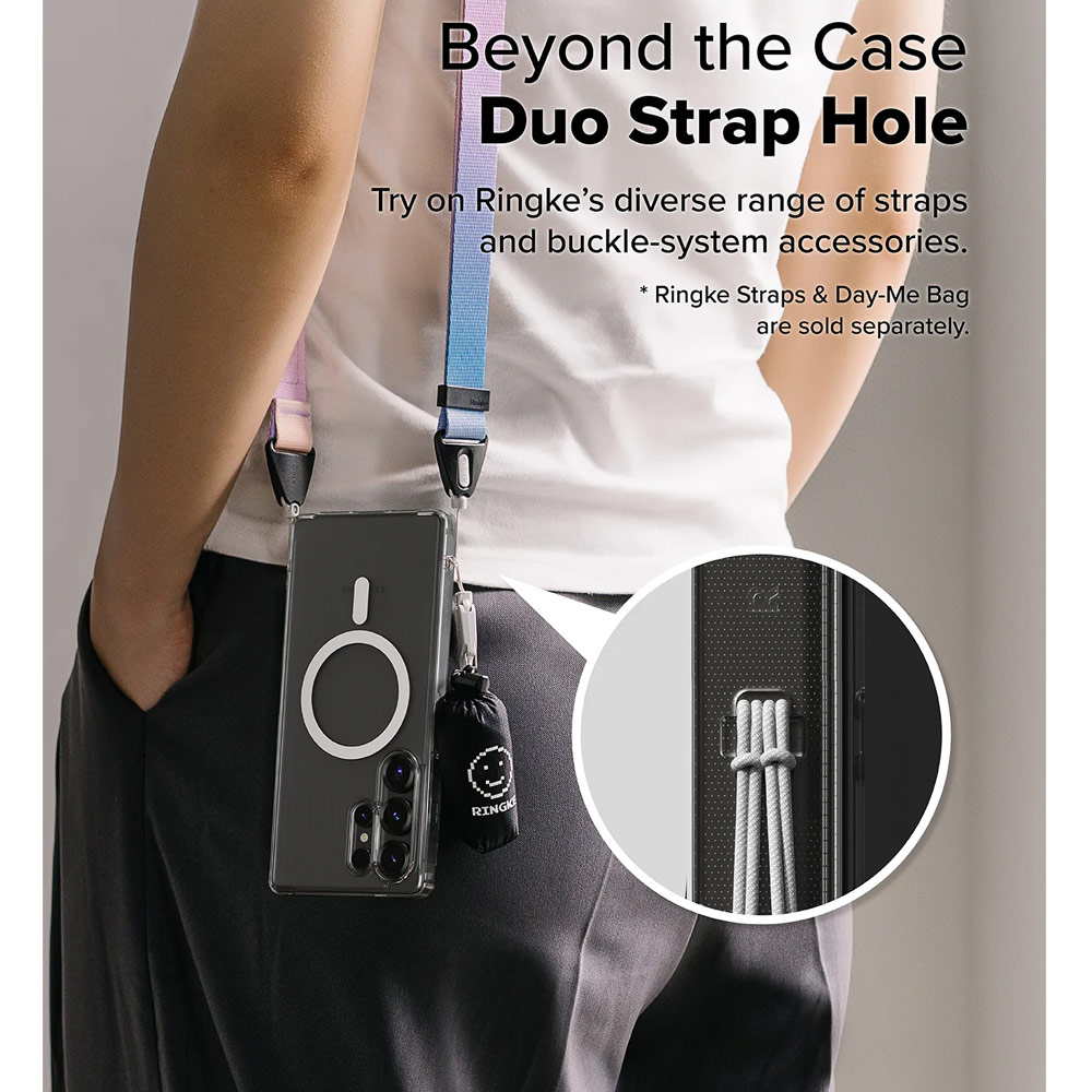 Picture of Samsung Galaxy S25 Ultra Case | Ringke Fusion Magnetic Transparent Protection Case for Samsung Galaxy S25 Ultra (Matte)