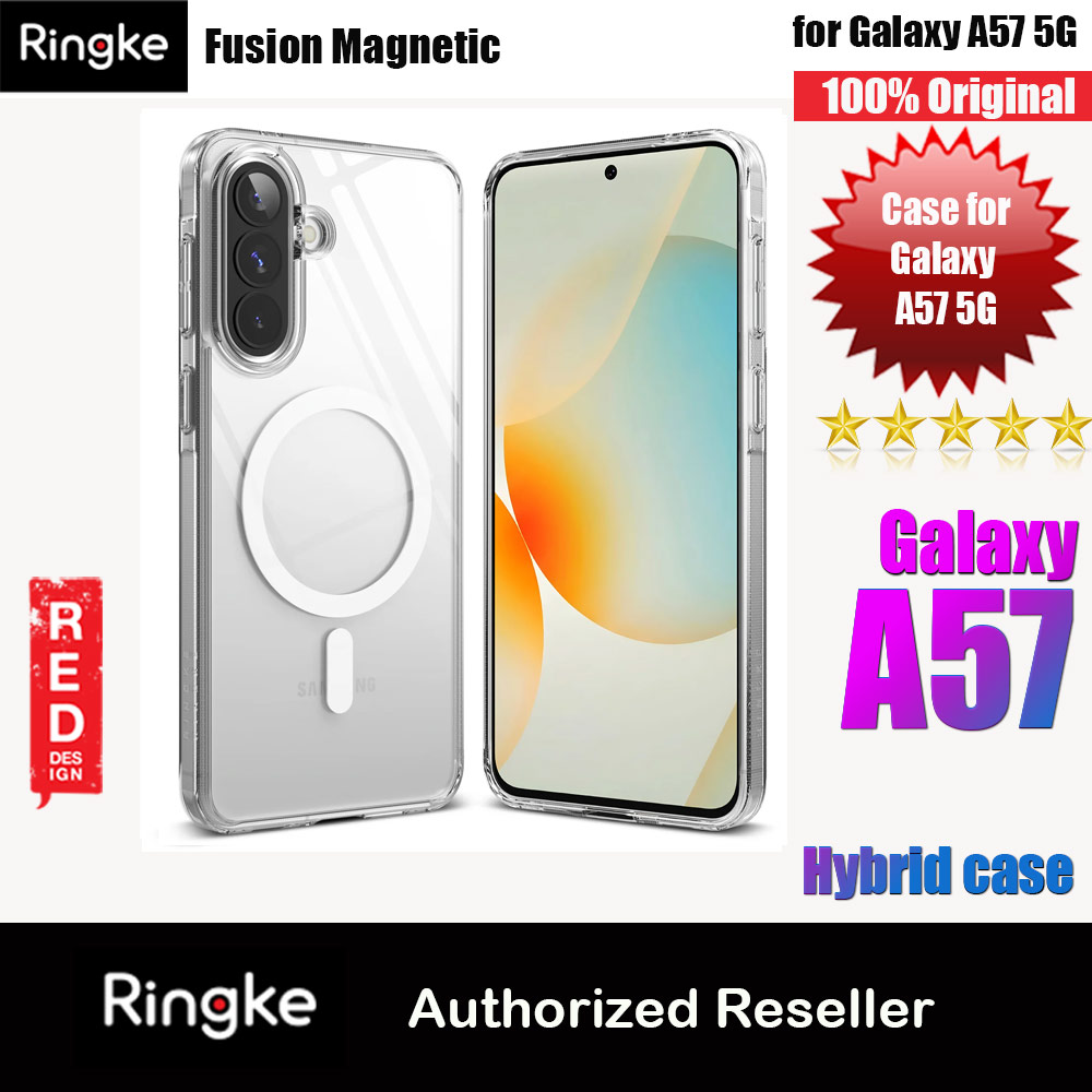 Picture of Ringke Fusion Magnetic Transparent Hybrid Protection Case for Samsung Galaxy A57 (Matte) Samsung Galaxy A57- Samsung Galaxy A57 Cases, Samsung Galaxy A57 Covers, iPad Cases and a wide selection of Samsung Galaxy A57 Accessories in Malaysia, Sabah, Sarawak and Singapore 