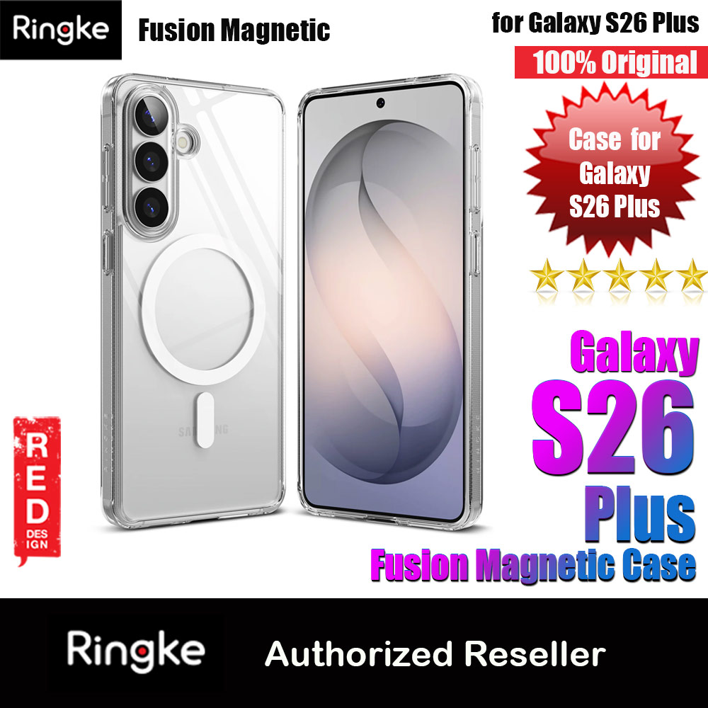 Picture of Ringke Fusion Magnetic Transparent Protection Case for Samsung Galaxy S26 Plus (Clear) Samsung Galaxy S26 Plus- Samsung Galaxy S26 Plus Cases, Samsung Galaxy S26 Plus Covers, iPad Cases and a wide selection of Samsung Galaxy S26 Plus Accessories in Malaysia, Sabah, Sarawak and Singapore 