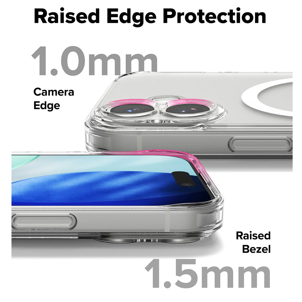 Picture of Apple iPhone 17 6.3 Case | Ringke Fusion Magnetic Slim Drop Protection Case Magsafe Compatible for  iPhone 17 6.3 (Matte)