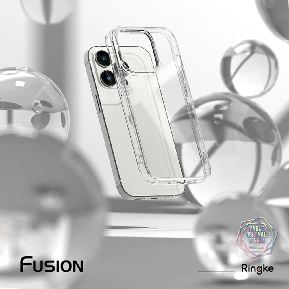 Picture of Apple iPhone 14 Plus 6.7 Case | Ringke Fusion Protection Case for Apple iPhone 14 Plus 6.7 (Clear)