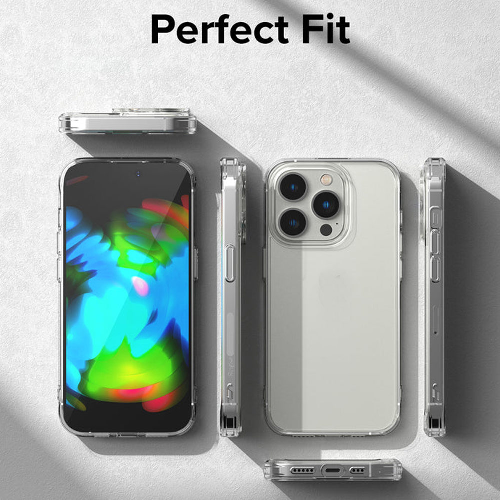 Picture of Apple iPhone 14 Pro 6.1 Case | Ringke Fusion Protection Case for Apple iPhone 14 Pro 6.1 (Clear)