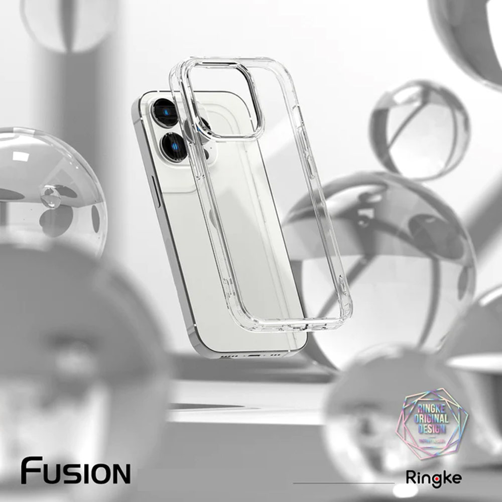 Picture of Apple iPhone 14 Plus 6.7 Case | Ringke Fusion Matte Protection Case for Apple iPhone 14 Plus 6.7 (Matte Clear)