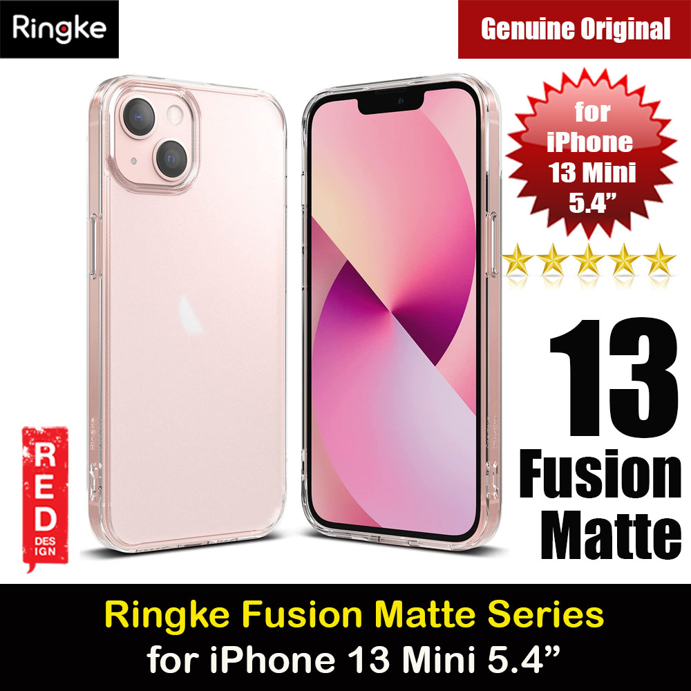 Picture of Ringke Fusion Matte Protection Case for Apple iPhone 13 Mini 5.4 (Matte Clear) Apple iPhone 13 mini 5.4- Apple iPhone 13 mini 5.4 Cases, Apple iPhone 13 mini 5.4 Covers, iPad Cases and a wide selection of Apple iPhone 13 mini 5.4 Accessories in Malaysia, Sabah, Sarawak and Singapore 