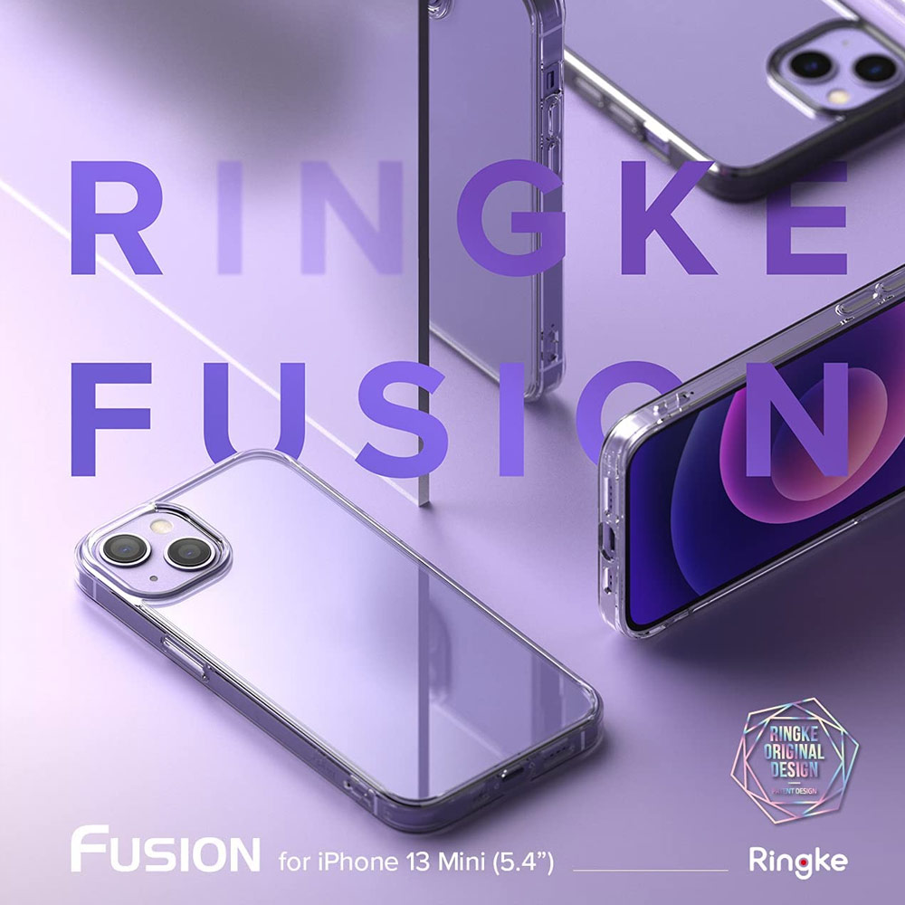 Picture of Apple iPhone 13 mini 5.4 Case | Ringke Fusion Matte Protection Case for Apple iPhone 13 Mini 5.4 (Matte Clear)