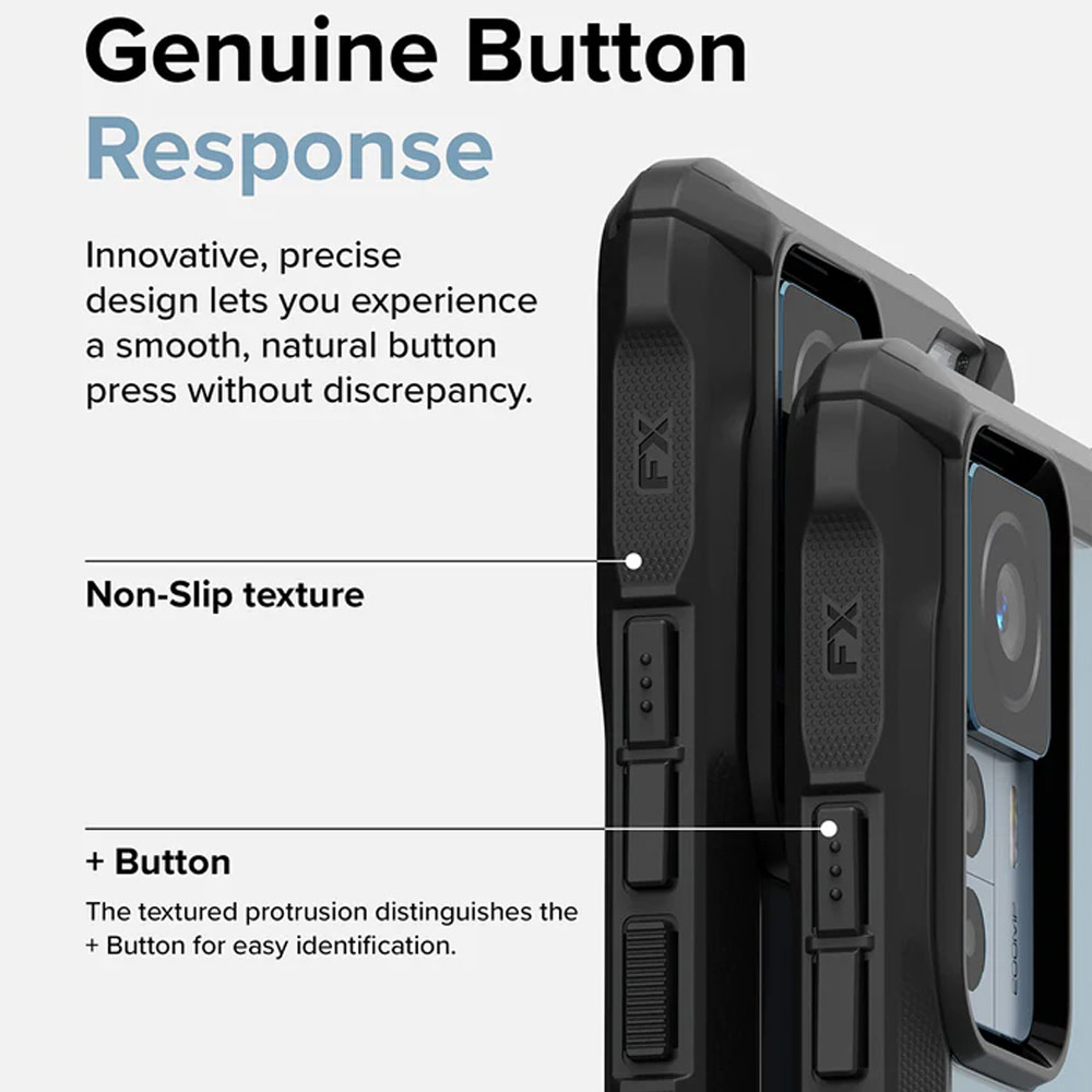 Picture of Xiaomi 12T / 12T Pro Case | Ringke Fusion X Drop Protection Case for Xiaomi Mi 12T 12T Pro (Black)