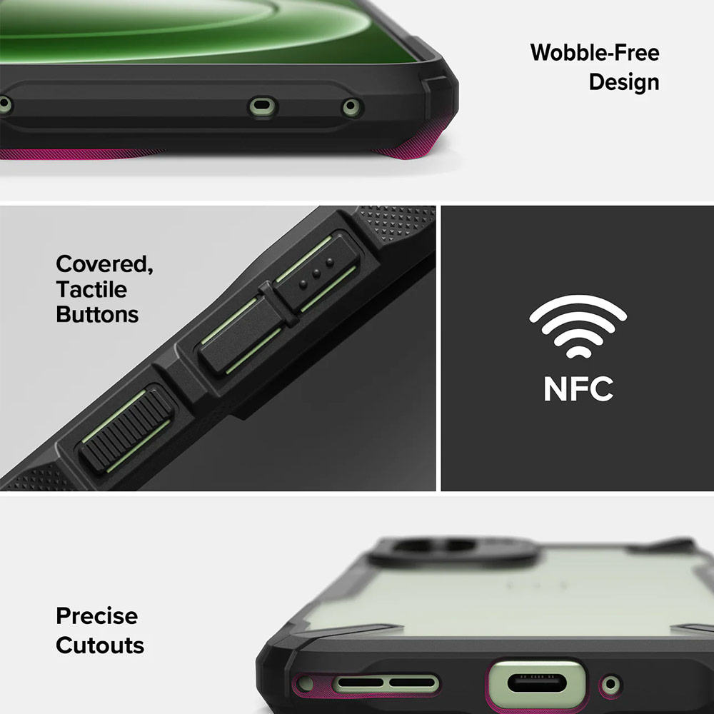 Picture of OnePlus 15R Case | Ringke Fusion X OnePlus 15 Drop Protection Case for OnePlus 15R  (Black)