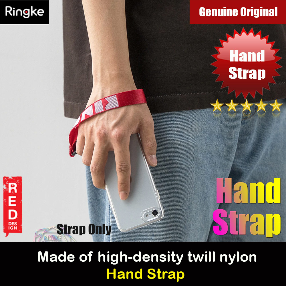 Picture of Ringke Hand Strap Smartphone Case Strap Camera Strap Key Ring Strap Airpods Pro Strap (Lettering Red) Red Design- Red Design Cases, Red Design Covers, iPad Cases and a wide selection of Red Design Accessories in Malaysia, Sabah, Sarawak and Singapore 