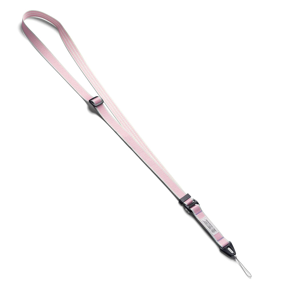 Picture of Ringke High density polyester Lanyard strap Shoulder Strap for Perfect for daily use traveling hiking smartphone  Portable Handheld Fan Strap (Stripe Pink)