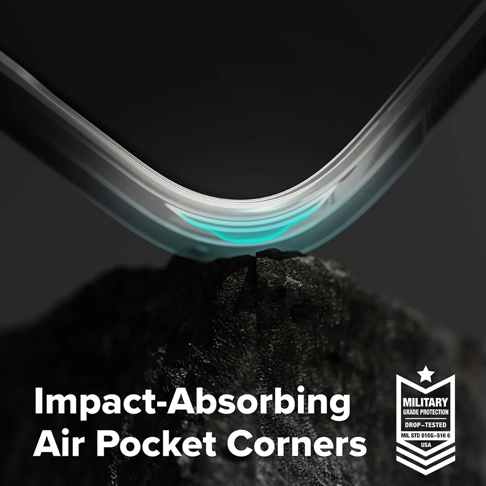 Picture of Samsung Galaxy Z Fold 7 Case | Ringke Fusion Magnetic  Protection Case with Strap Hole for Samsung Galaxy Z Fold 7 (Clear)