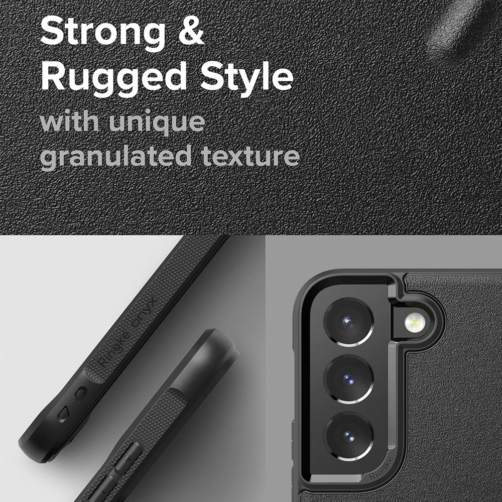 Picture of Samsung Galaxy S22 Plus 6.6 Case | Ringke Onyx Protection Case for Samsung Galaxy S22 Plus 6.6 Case (Dark Gray)