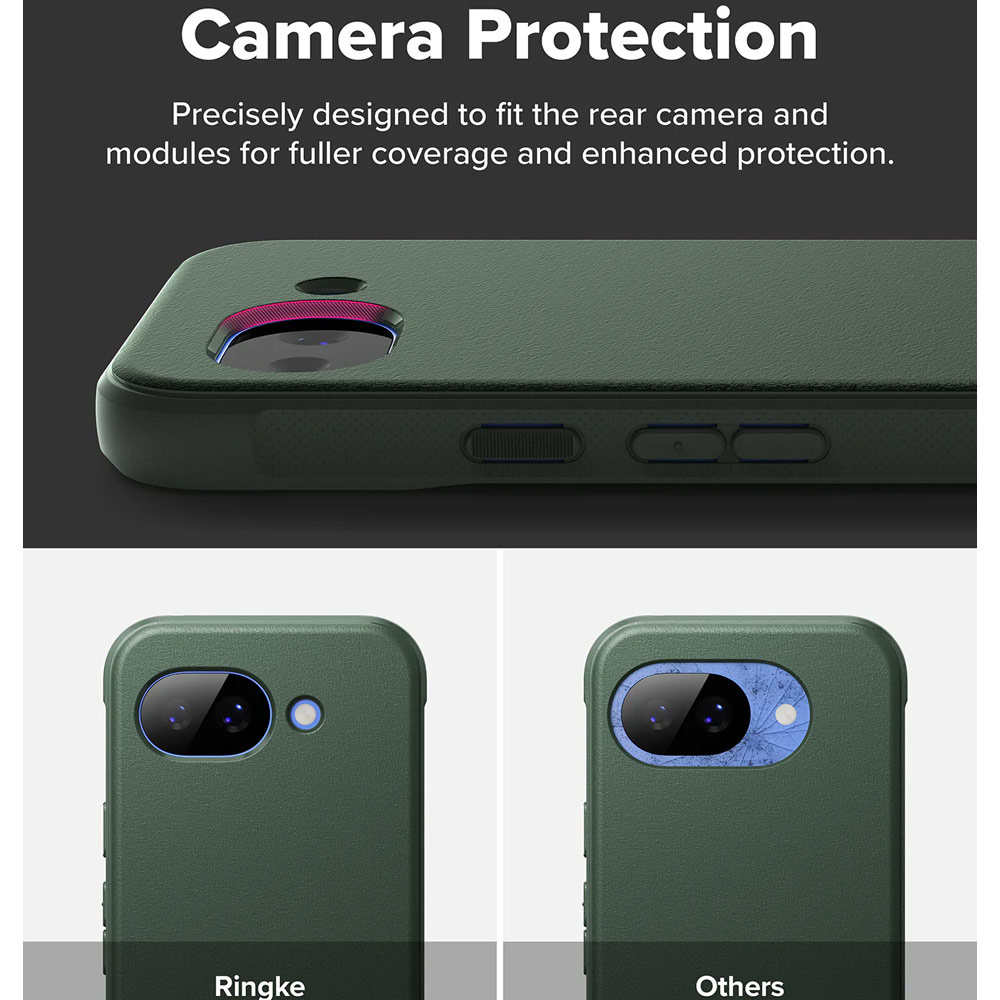 Picture of Google Pixel 10a Case | Ringke Onyx Slim TPU Protection Case for Google Pixel 10a (Dark Green)