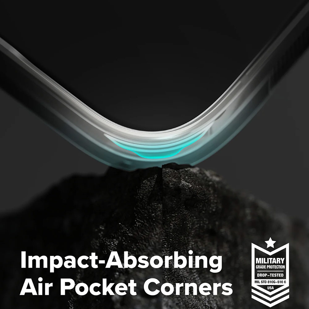 Picture of Apple iPhone 17 Pro Max 6.9 Case | Ringke Onyx Design TPU Anti Finger Print Anti Slip Drop Protection Case for iPhone 17 Pro Max 6.9 (Camo Black)