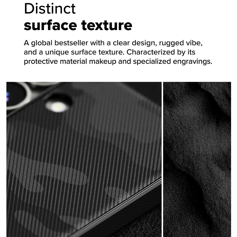 Picture of Samsung Galaxy S25 Plus Case | Ringke Onyx TPU Protection Case for Samsung Galaxy S25 Plus (Camo Black)