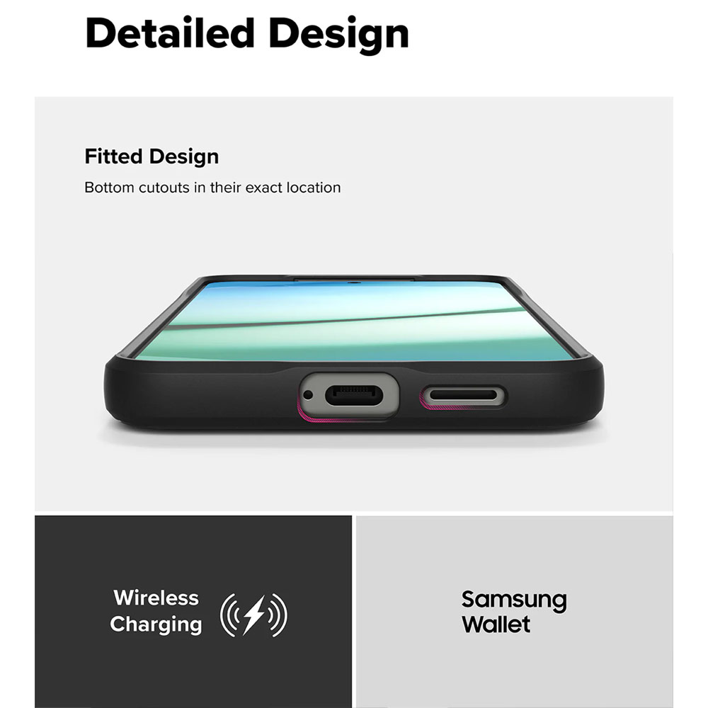 Picture of Samsung Galaxy S25 Plus Case | Ringke Onyx TPU Protection Case for Samsung Galaxy S25 Plus (Black)